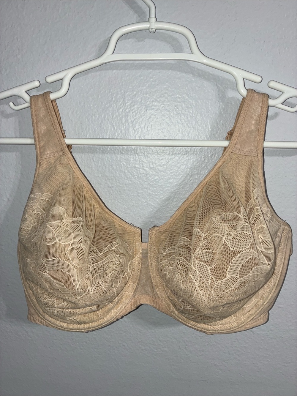 Wacoal Retro Chic Full Figure Underwire Bra, Nude Beige 34G 855225